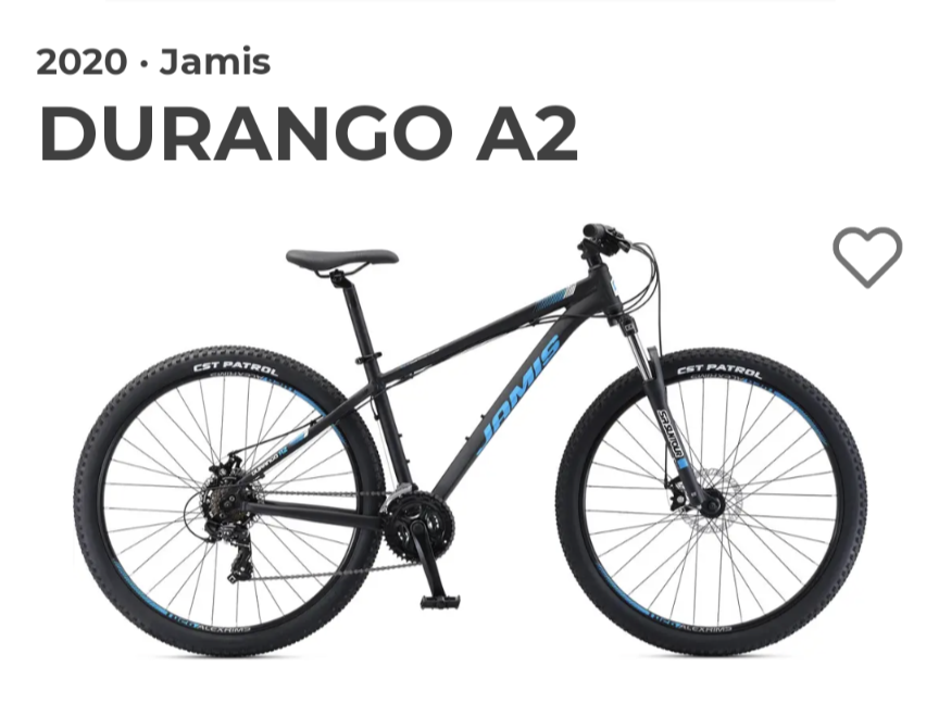 2020 Jamis Durango A2 Black