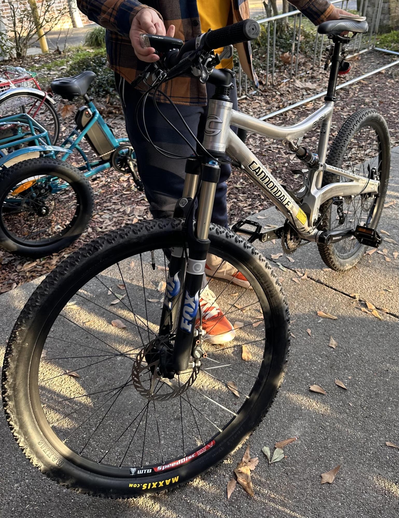 2008 Cannondale Rush 5z Silver, gray or bare metal