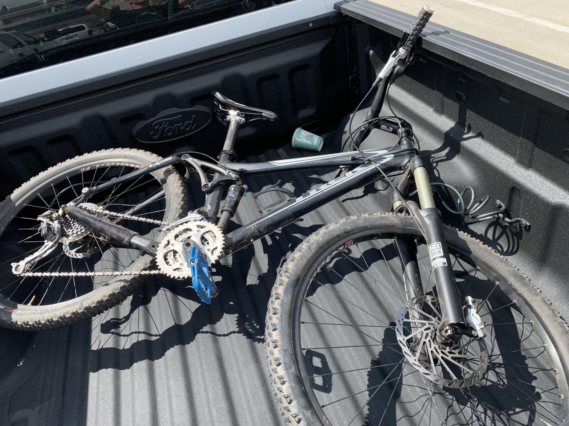 Trek Black and Silver, gray or bare metal