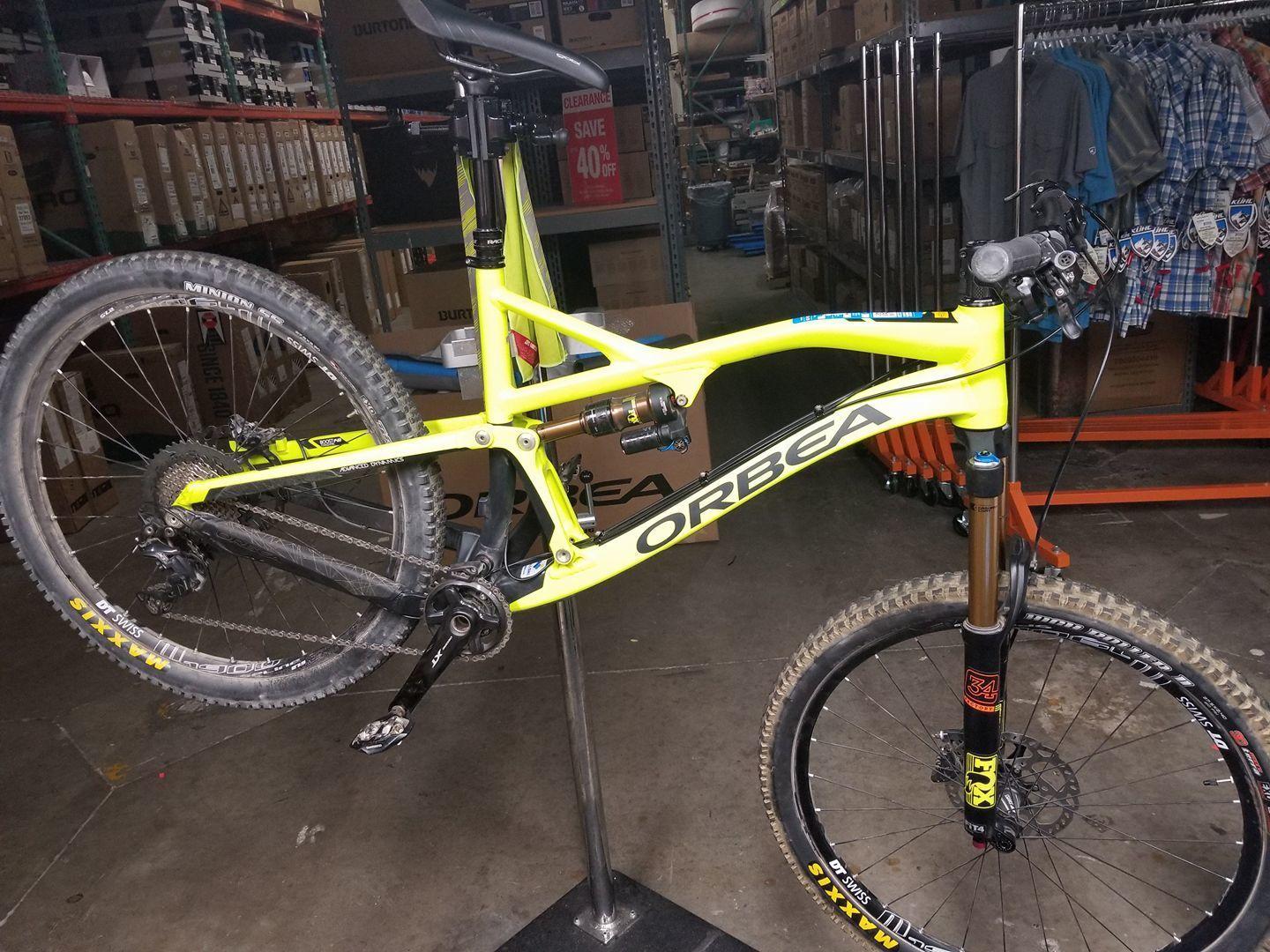 2017 Orbea Rallon X-10 Yellow or Gold