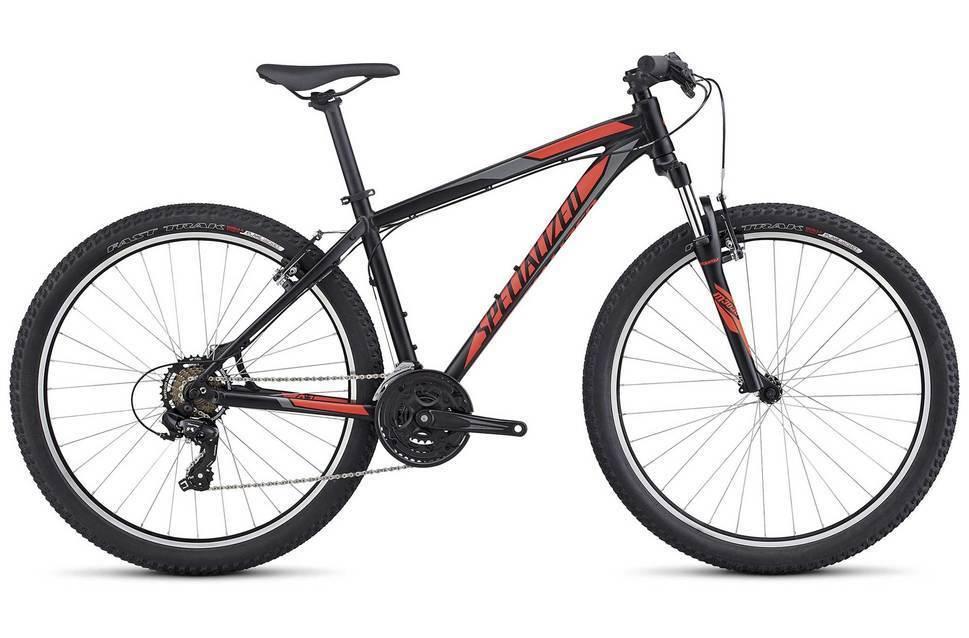 2017 Specialized Hardrock Black, Red, and Silver or Gray