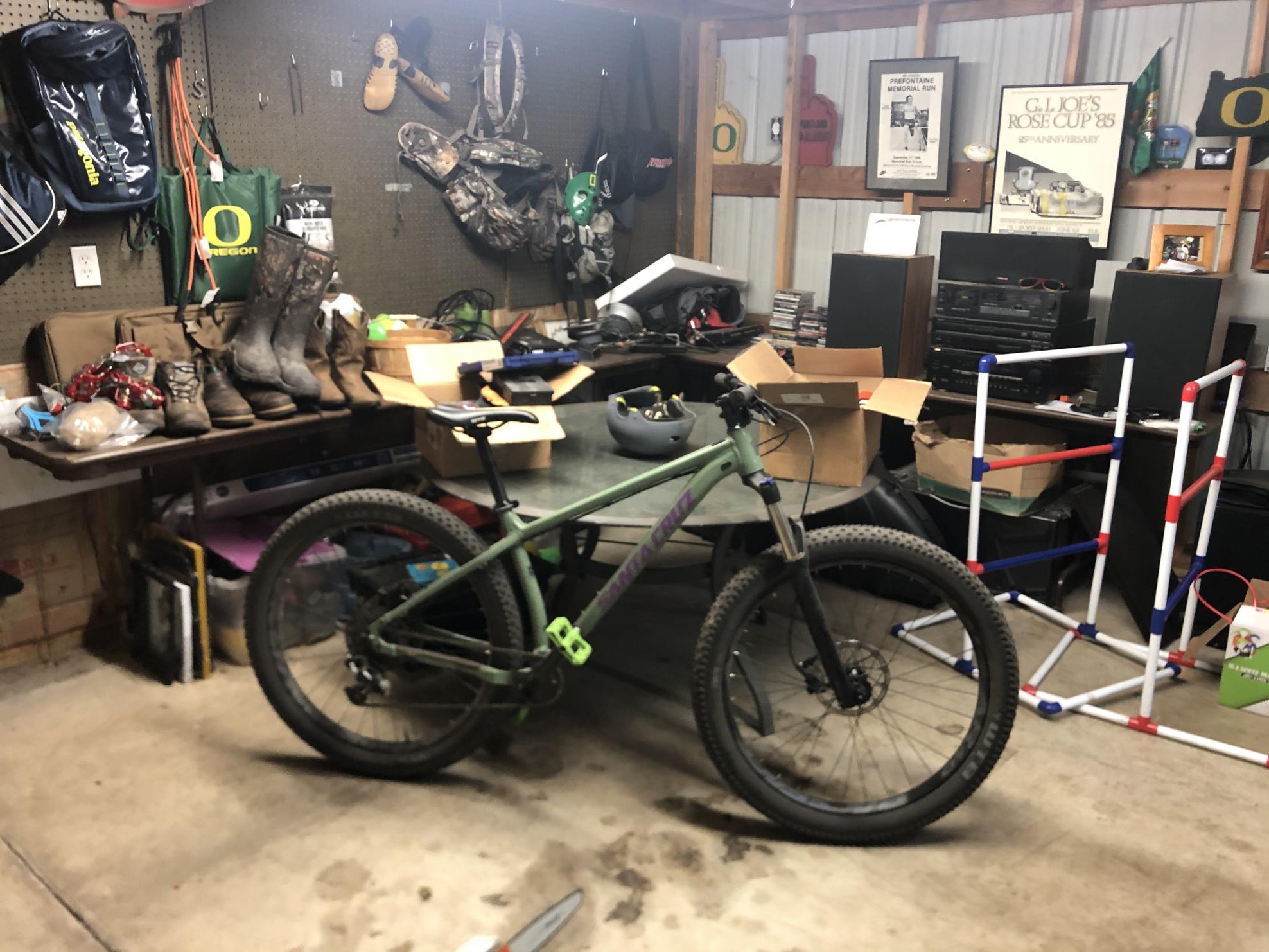 2018 Santa Cruz Chameleon 650 + D Green