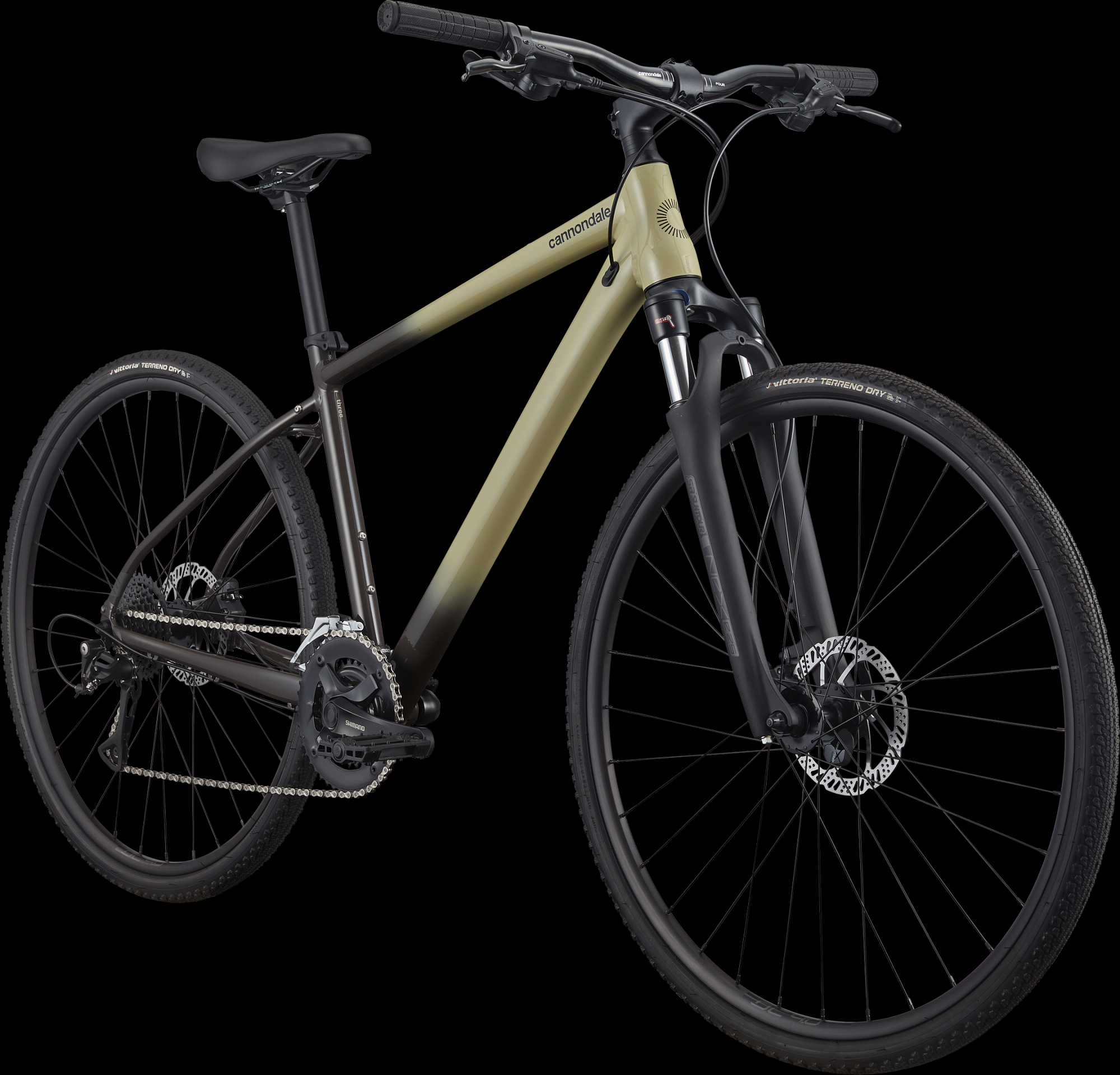 2023 Cannondale Quick CX 3 Black and Brown