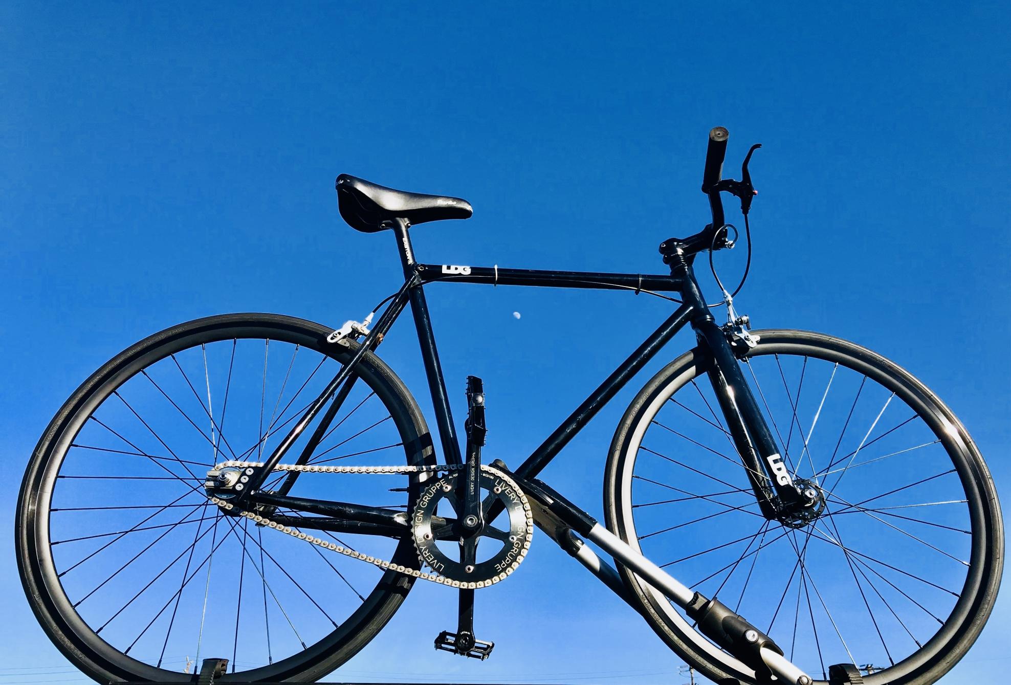 LDG messenger bike Black