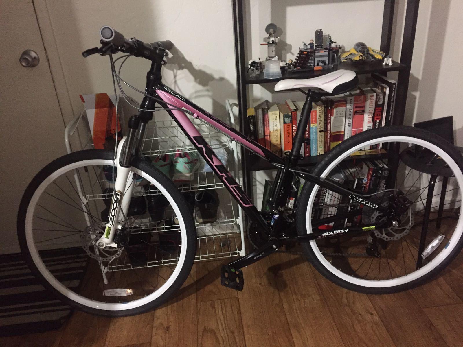 2017 KHS Bicycles sixfifty 200 Black and Pink