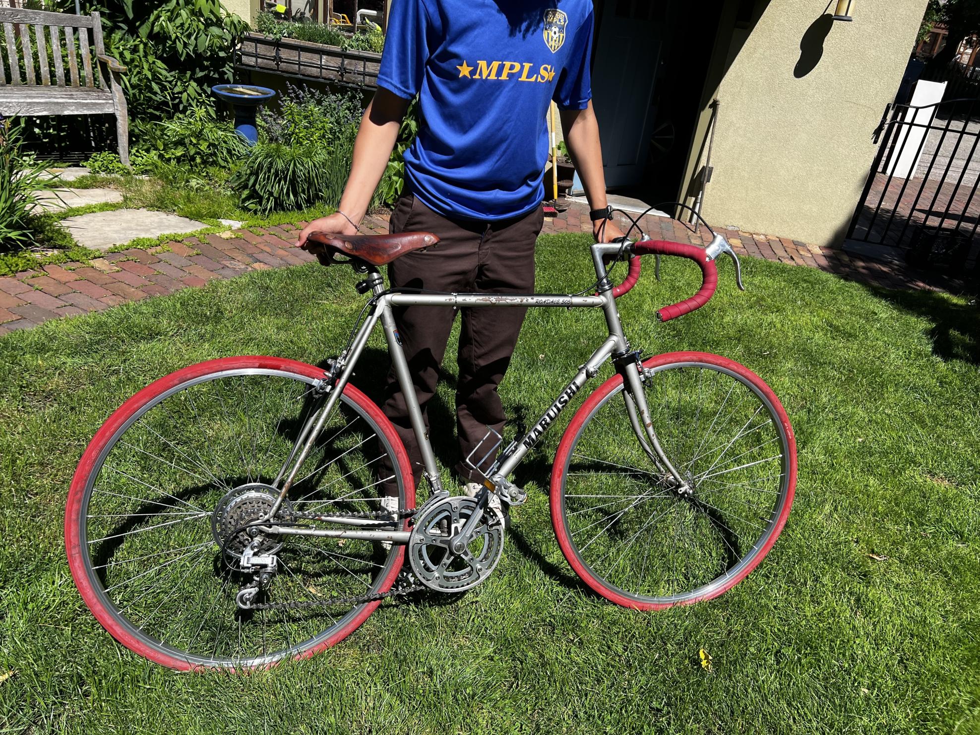 Maruishi Roadace 505 Silver, gray or bare metal