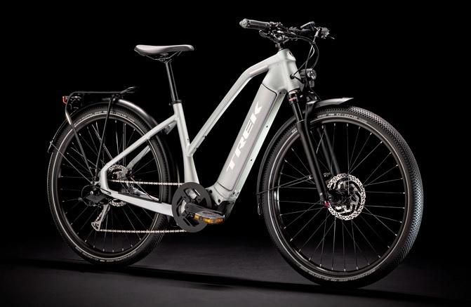 2023 Trek Allant+ 7S Stagger Silver, gray or bare metal