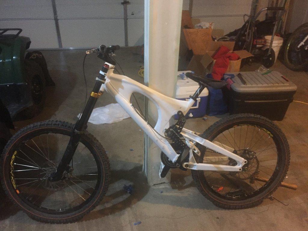 2008 Santa Cruz V10 White and Yellow or Gold