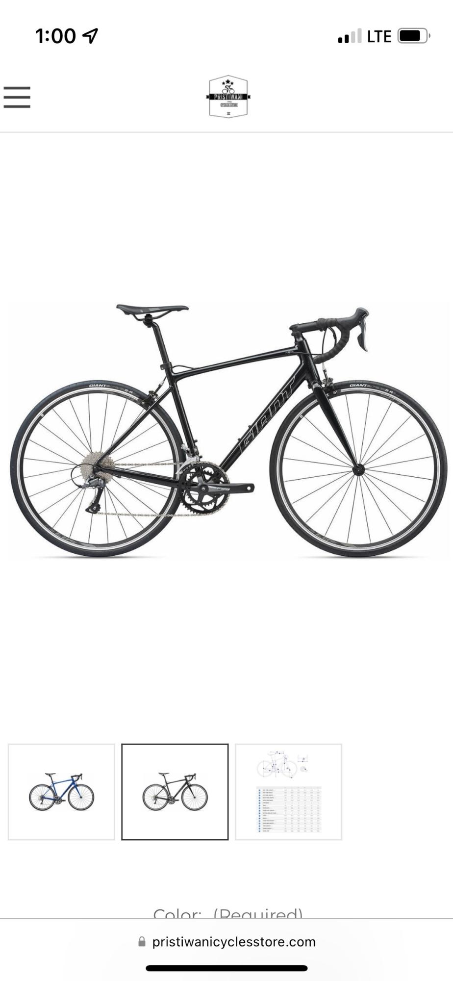 2022 Giant CONTEND 3 Black