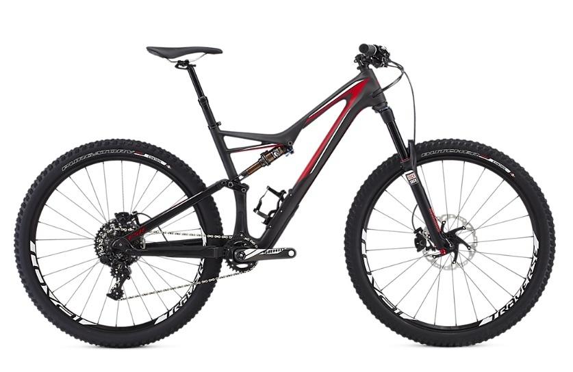 2016 Specialized Stumpjumper Black, Red, and White