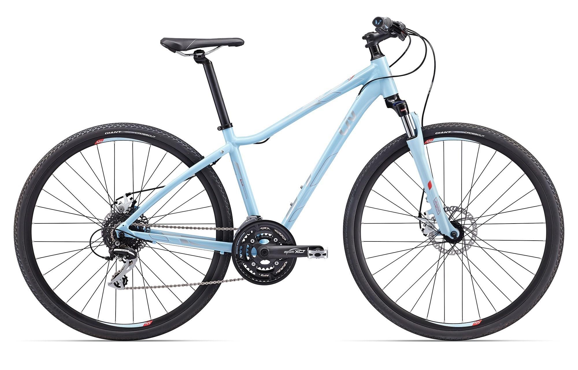2017 Giant Rove 3 Step Thru Disc Blue