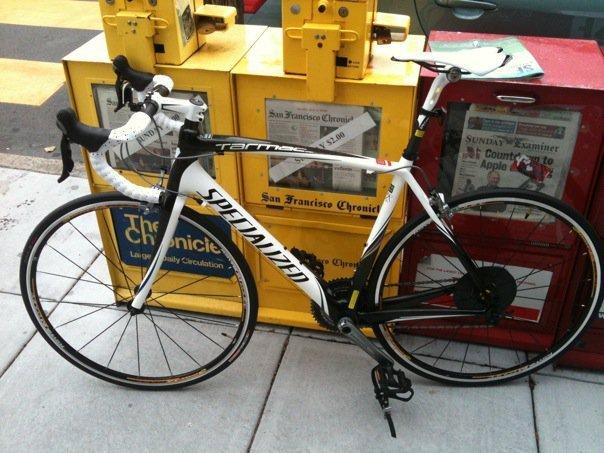 2011 Specialized Tarmac Expert SL C2  White