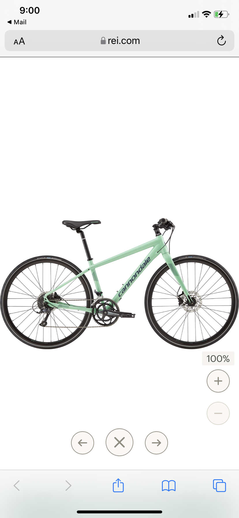2019 Cannondale Quick Disc Green