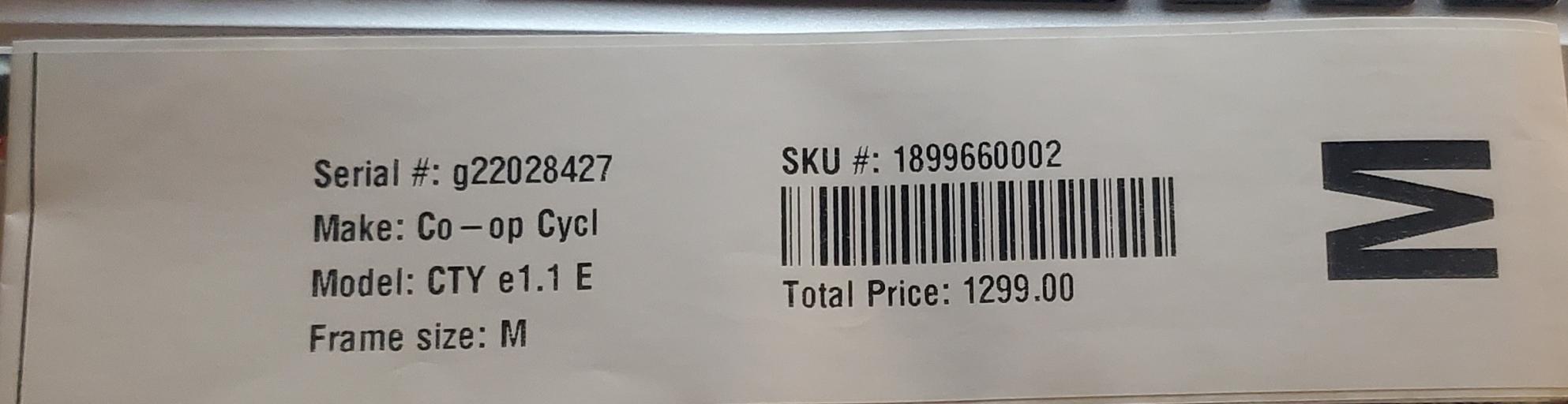 REI Co-op CTY e1.1 E Black and Silver, gray or bare metal