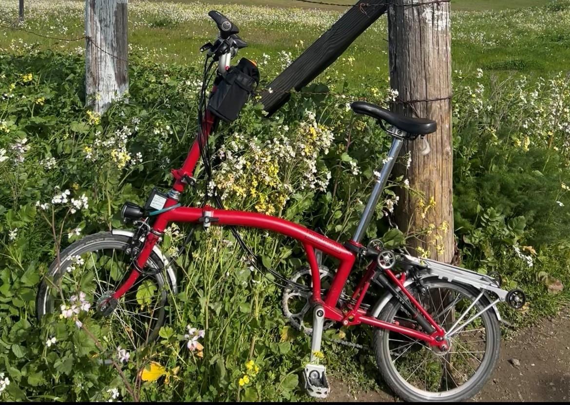2020 Brompton Bicycle M6R (Frame No: 743797) Red