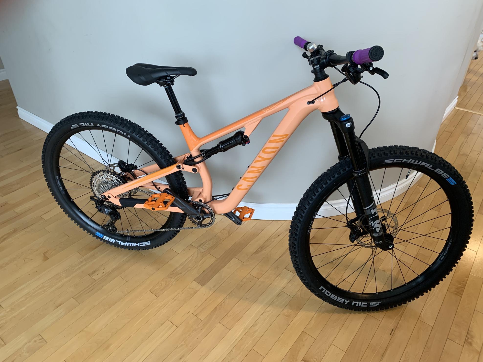 2022 Canyon bicycles Neuron Orange