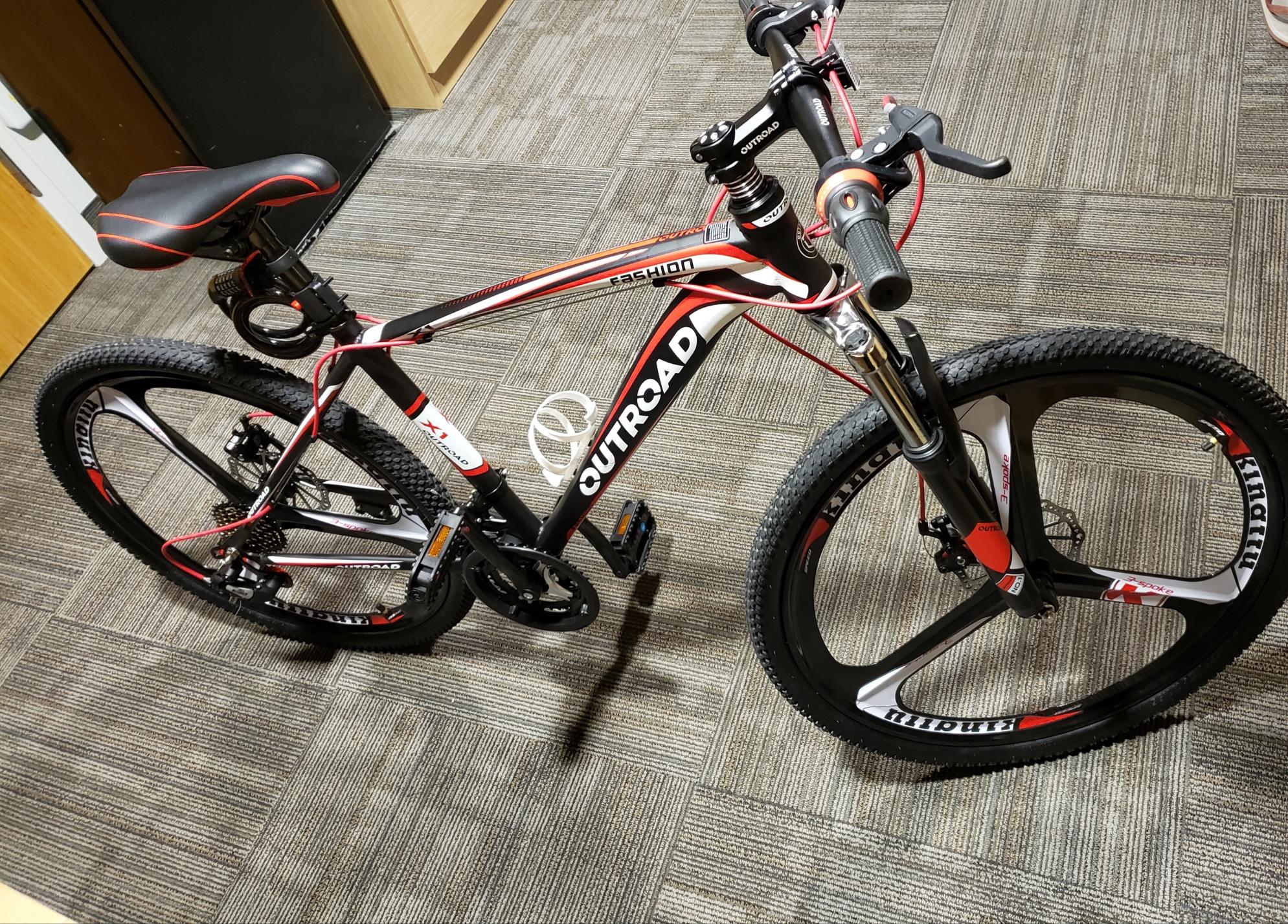 2020 outroad Black, Red, and White