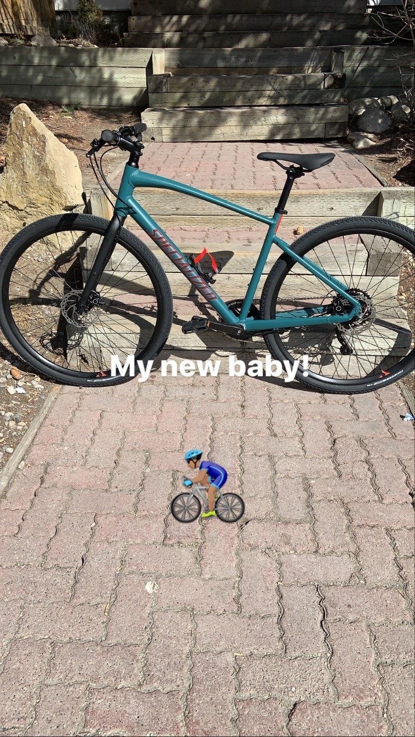 2020 Specialized Teal and Green