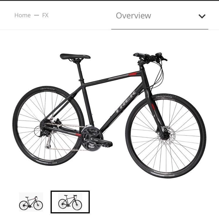 2017 Trek FX 3 Disc Black