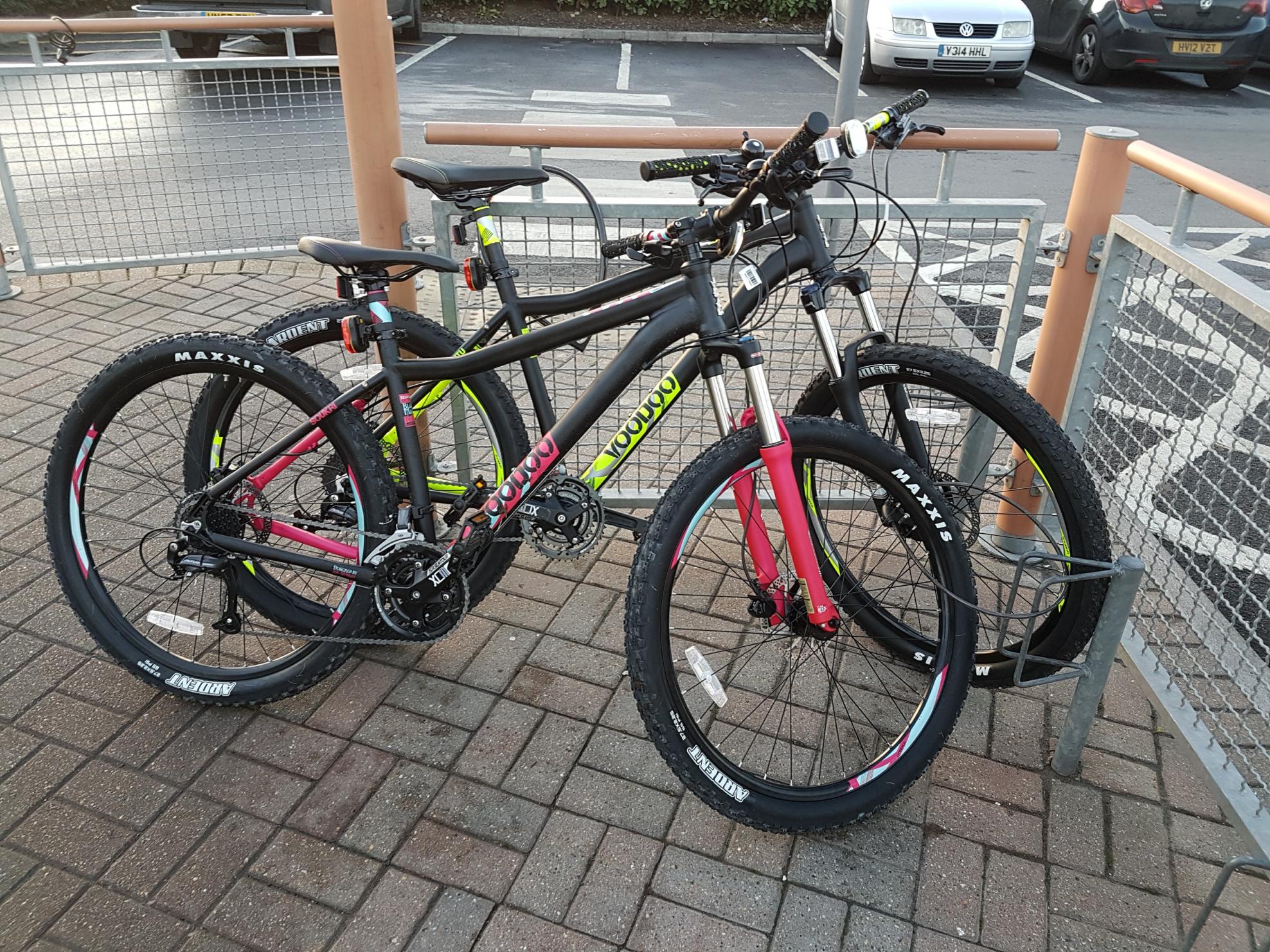 2018 Voodoo Soukri Black and Pink