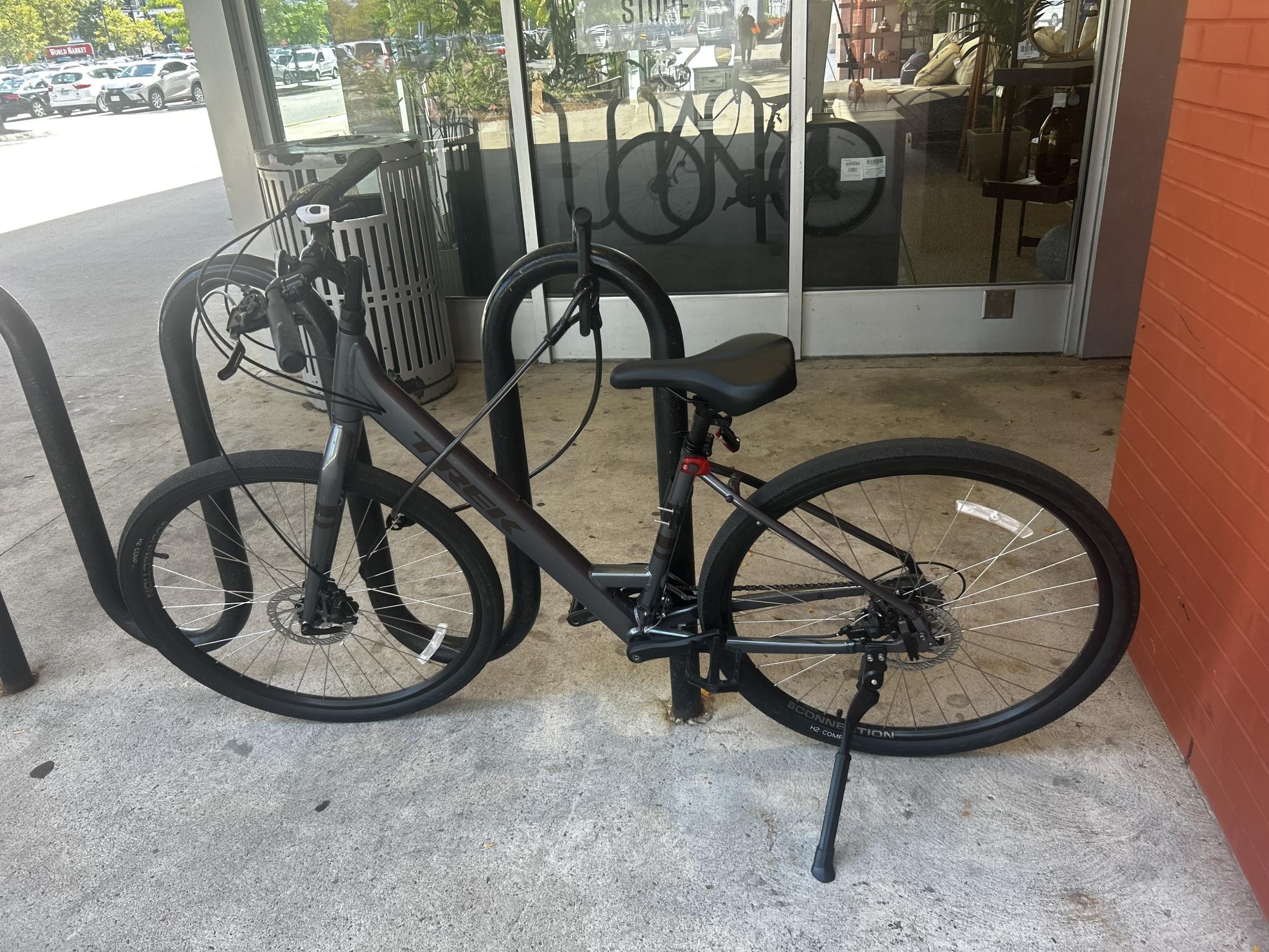 2025 Trek Verve 1 Silver, gray or bare metal
