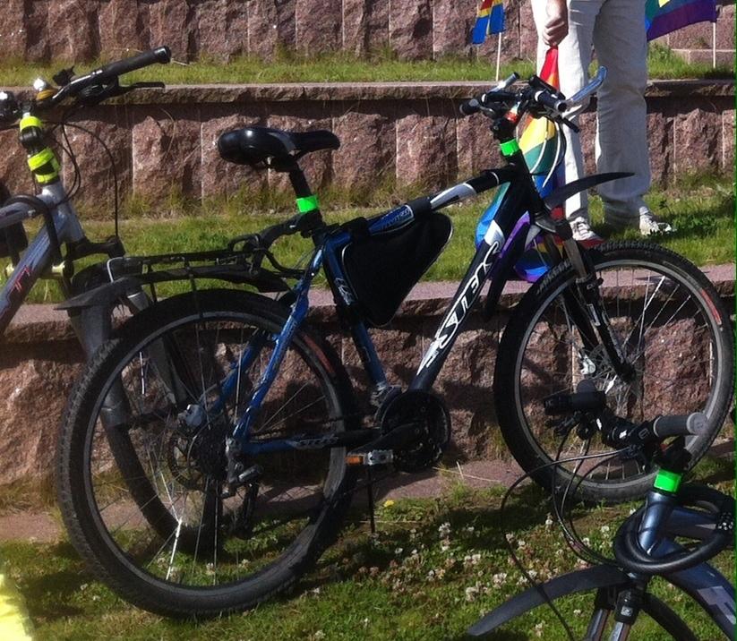 2007 Stels Navigator 890 disc Black and Blue