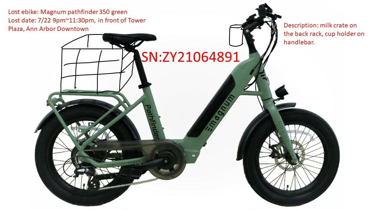 2023 Magnum Bikes Pathfinder Green