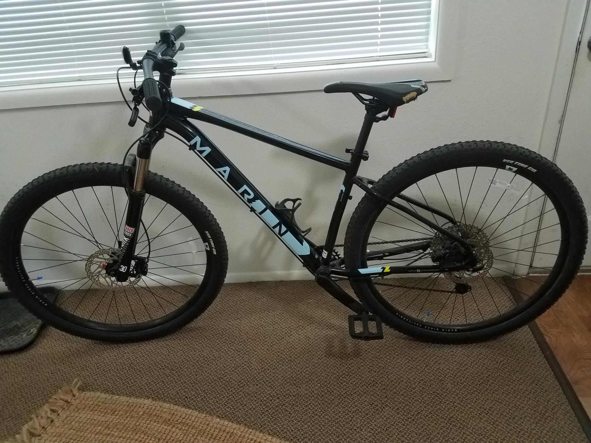2021 Marin Bikes Rock Spring 2 Black