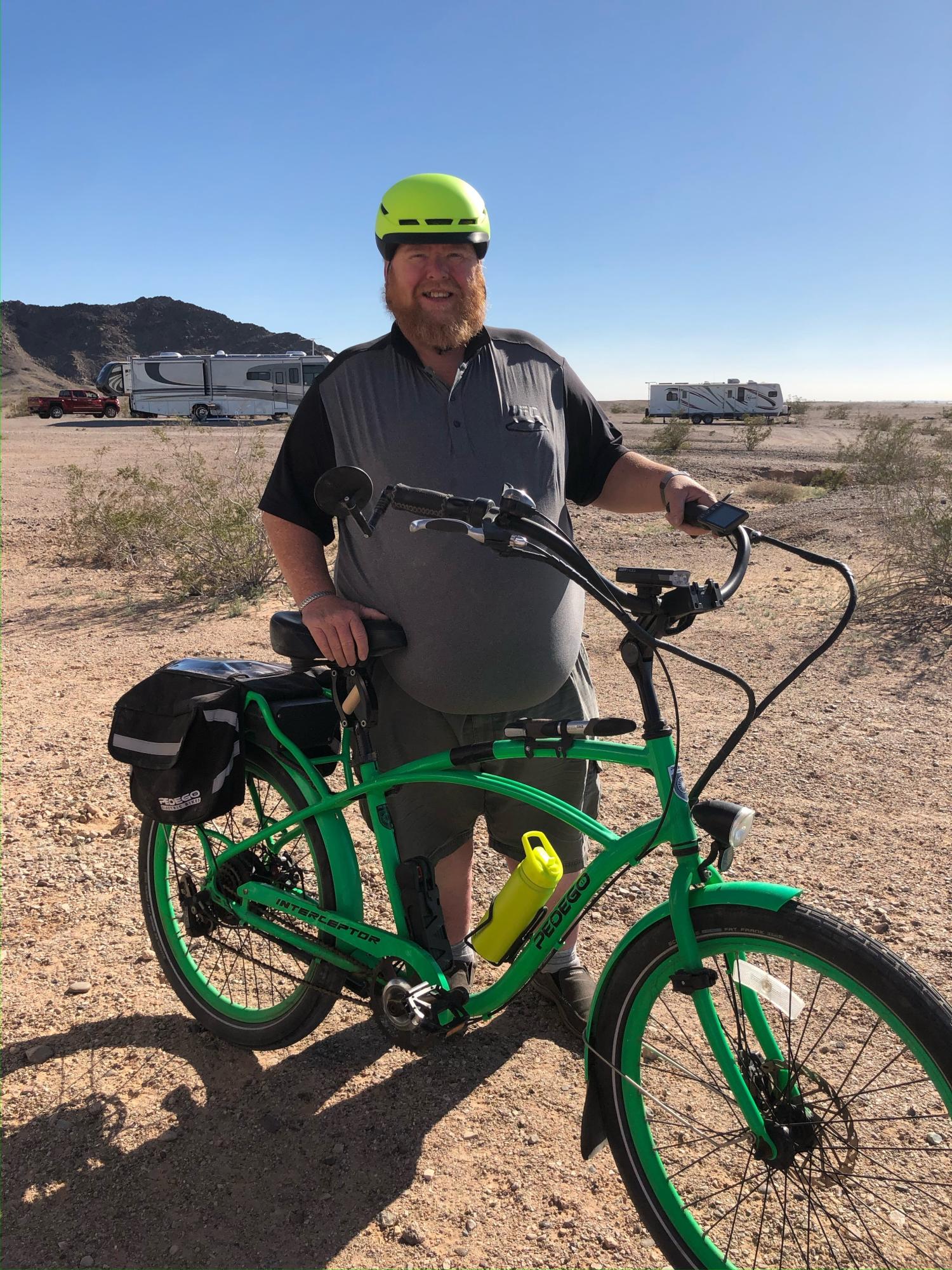 2016 Pedego Interceptor three class Green