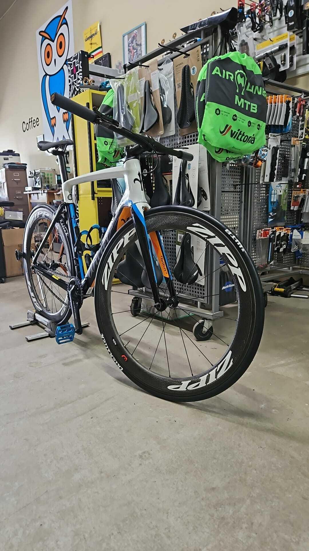 2018 Wilier cento 10 air Orange, White, and Blue