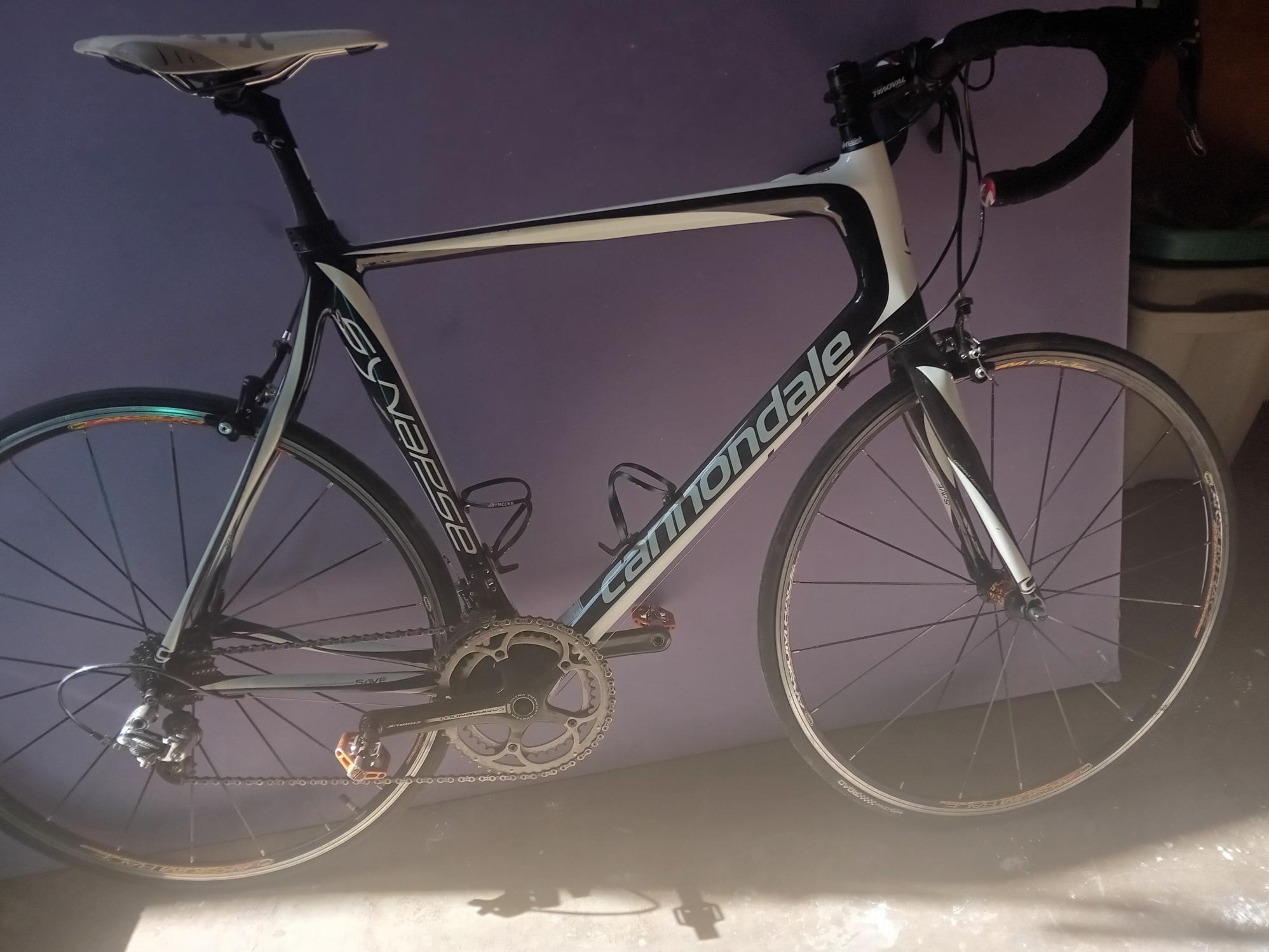 Cannondale Synapse Carbon 3 White and Black