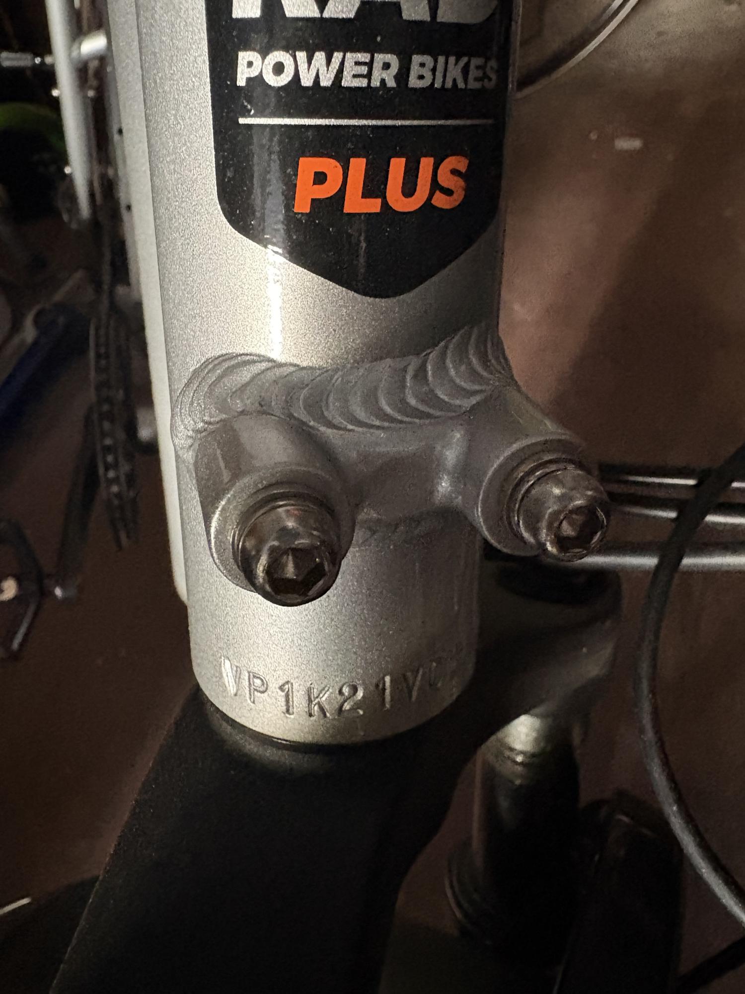 2022 Rad Power Bikes Radrunner plus Silver, gray or bare metal