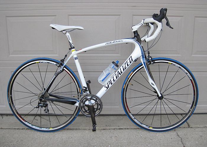 2009 Specialized Roubaix Comp C 56 Sax White and Blue