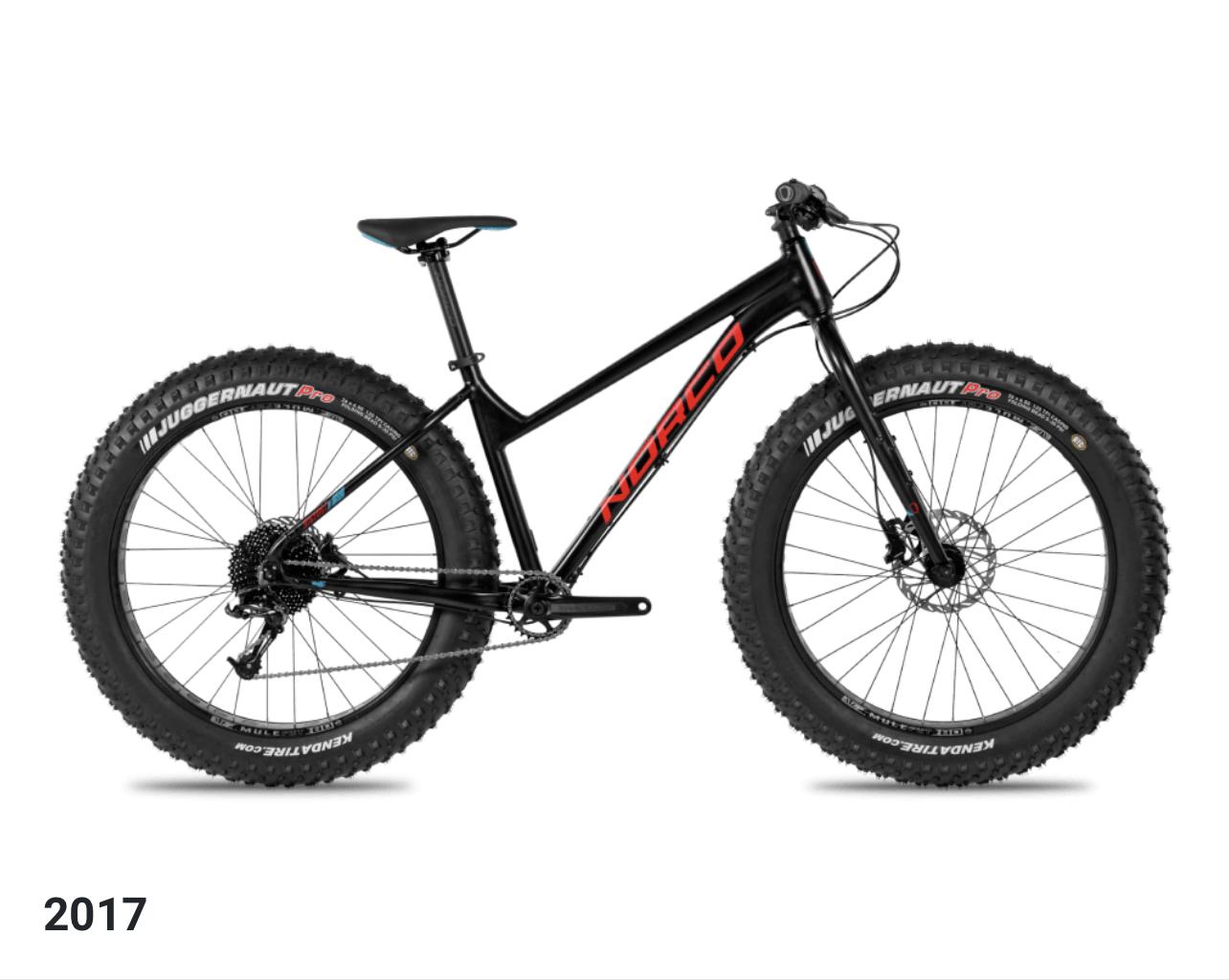 2017 Norco Bikes Bigfoot 6.2 Black