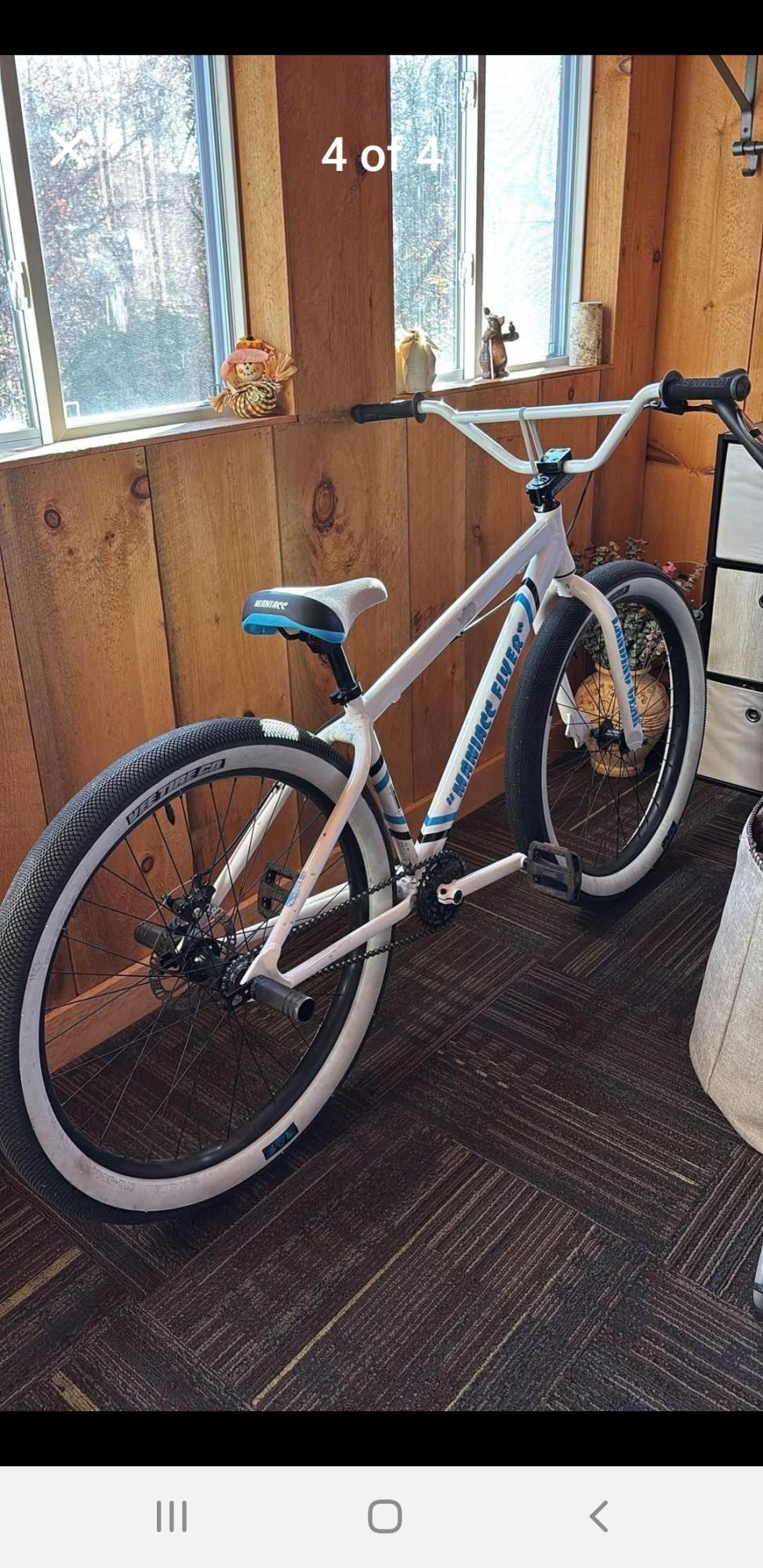 SE Bikes Maniac Flyer White