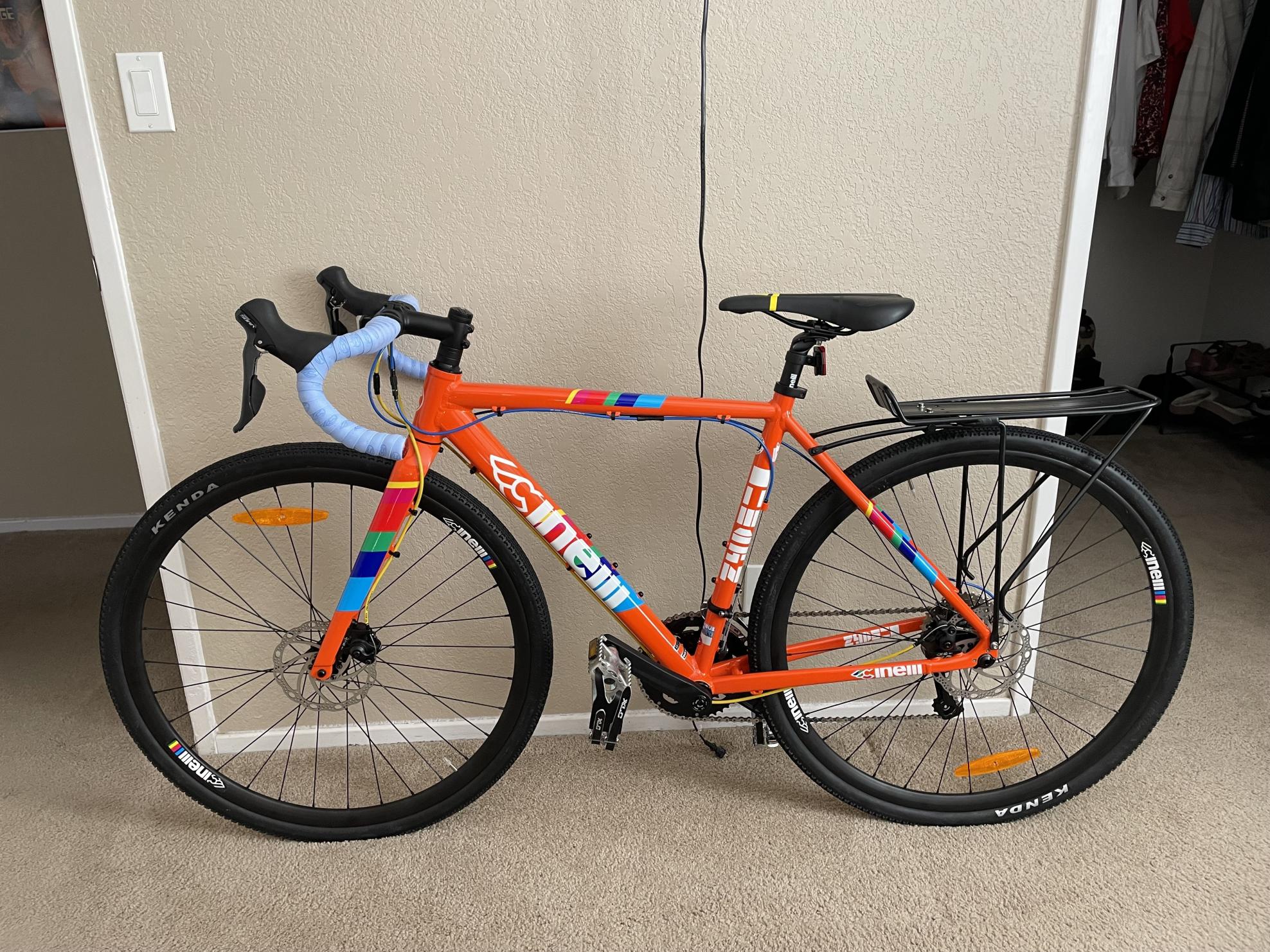 2021 Cinelli Zydeco Lala Sora Orange