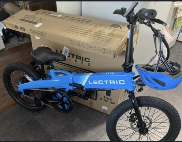 Lectric eBikes xp lite Blue