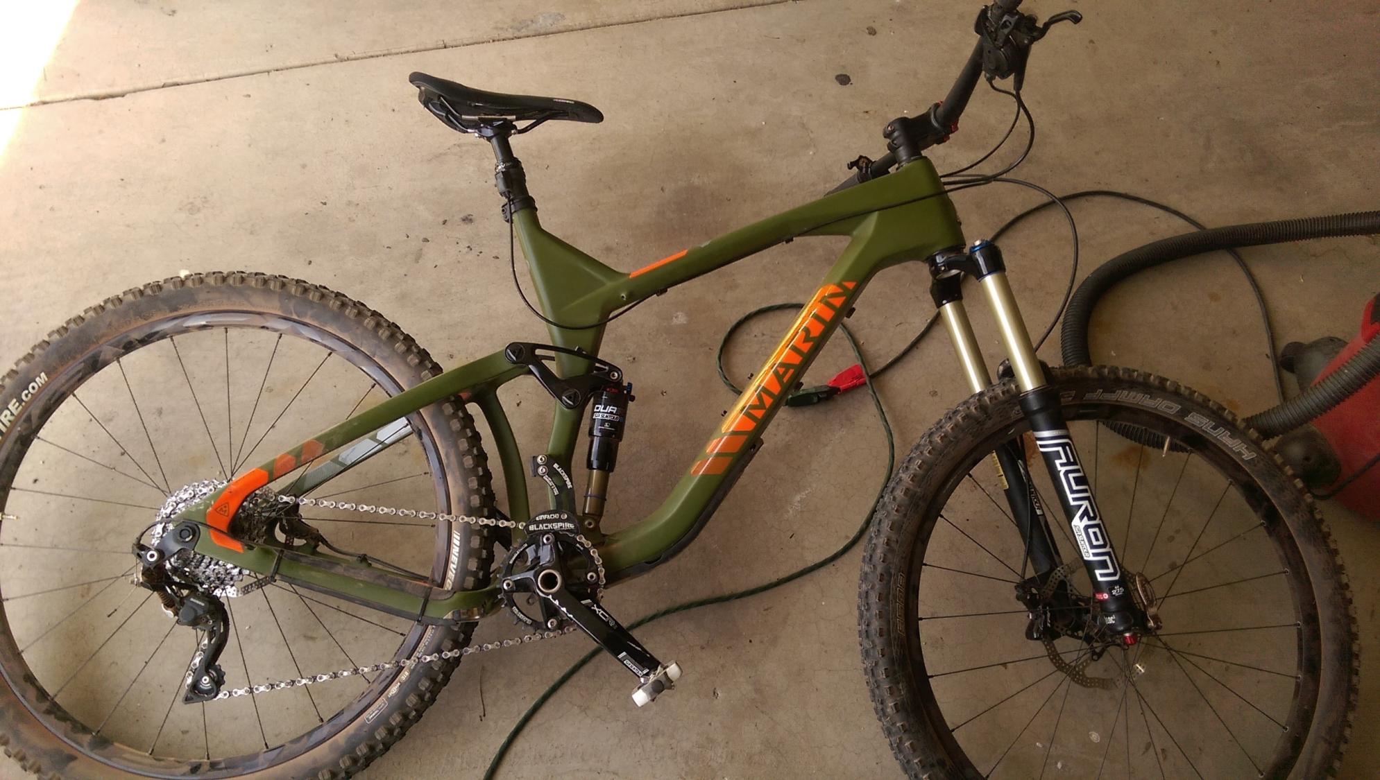 2015 Marin Bikes Attack Trail Pro Green