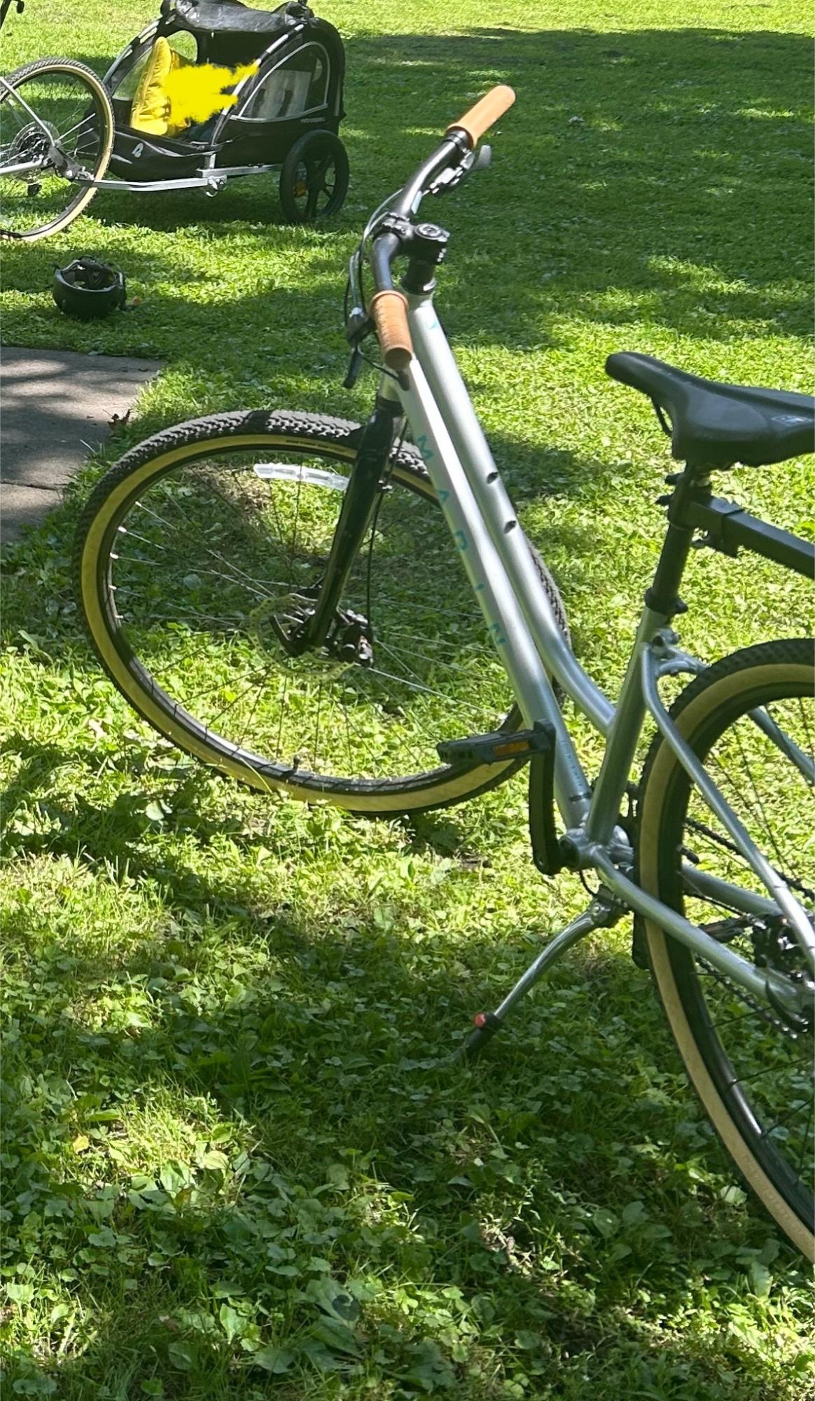 2022 Marin Bikes Kentfield2 - Small Silver, gray or bare metal