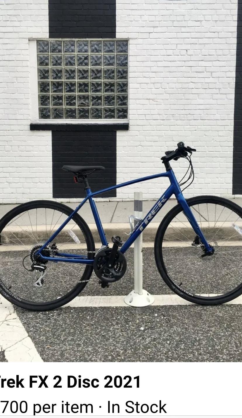 2021 Trek FX2 Blue