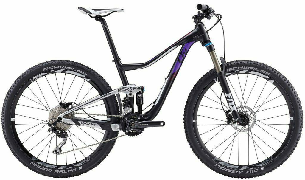 2017 Giant Liv Pique 3 B Black and Purple