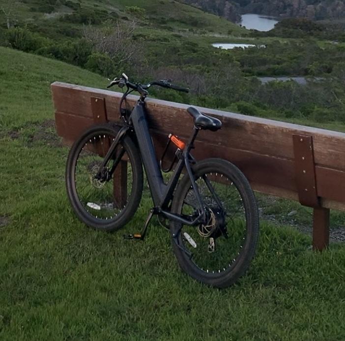 2022 Ride1Up Step through Silver, gray or bare metal