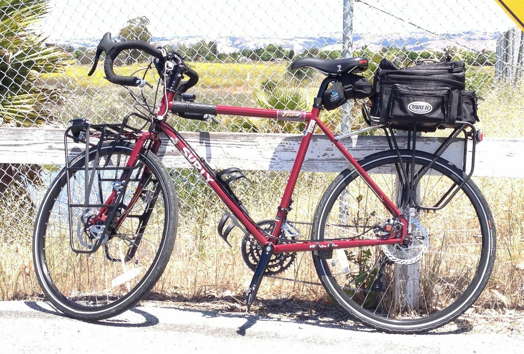 2014 Surly Disc Trucker Red