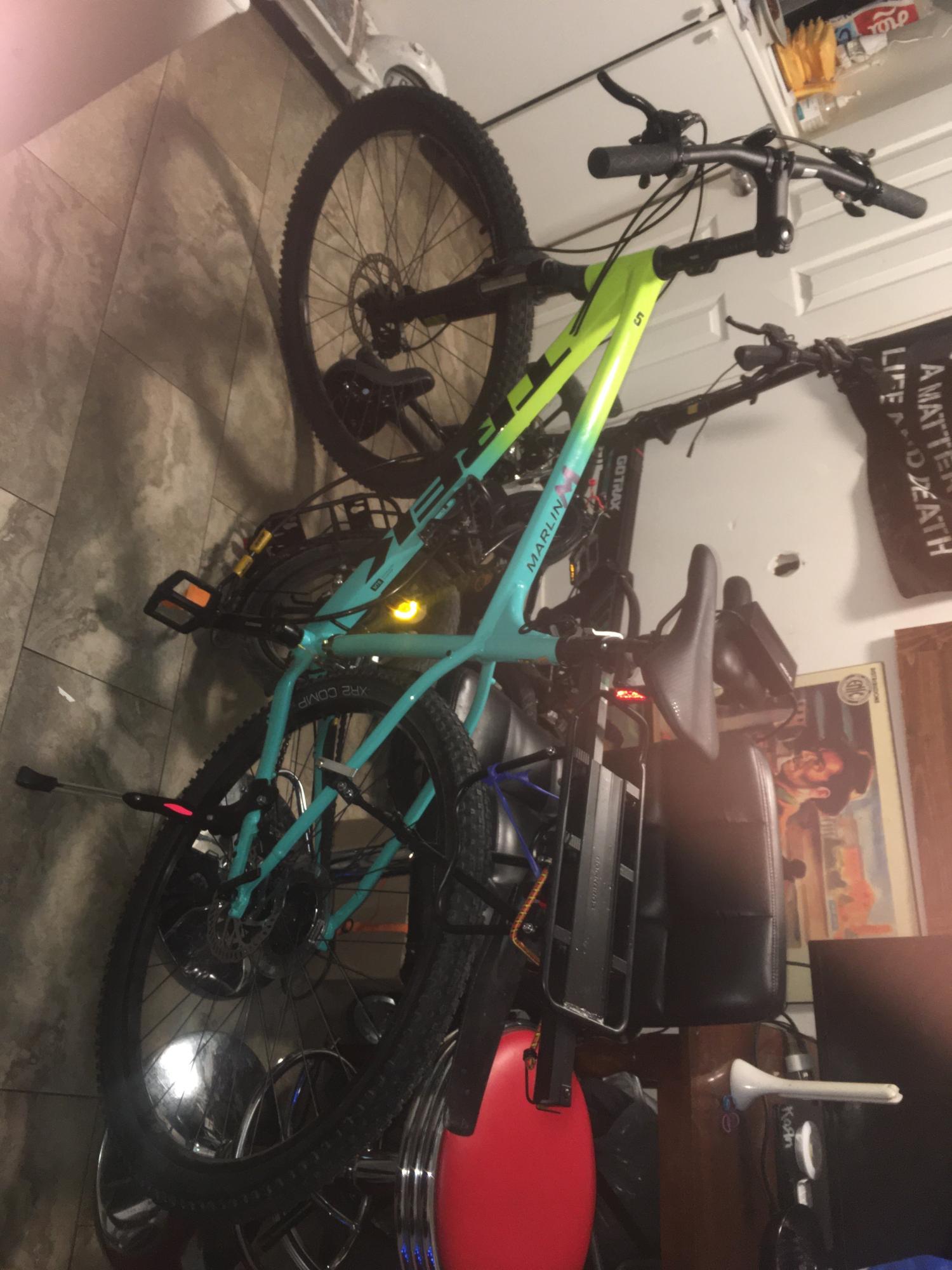 2023 Trek Marlin Teal and Yellow or Gold