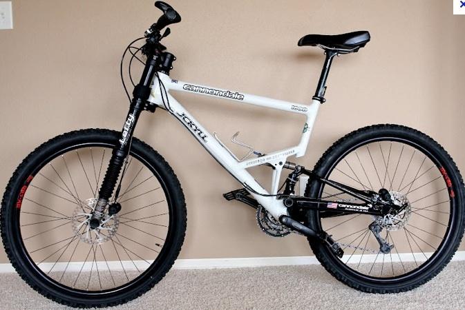 2001 Cannondale Jekyll Lefty 1000  White