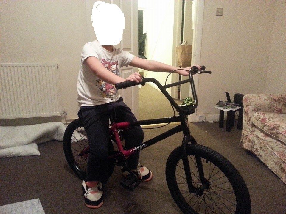 2014 DIG BMX MafiaBike Kush 2 Black and Red