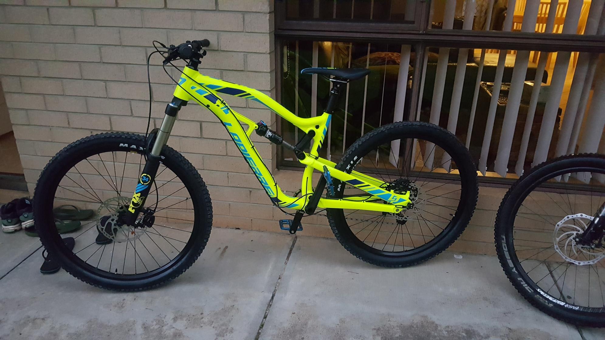 2016 Lapierre Spicy 327 Yellow or Gold and Blue