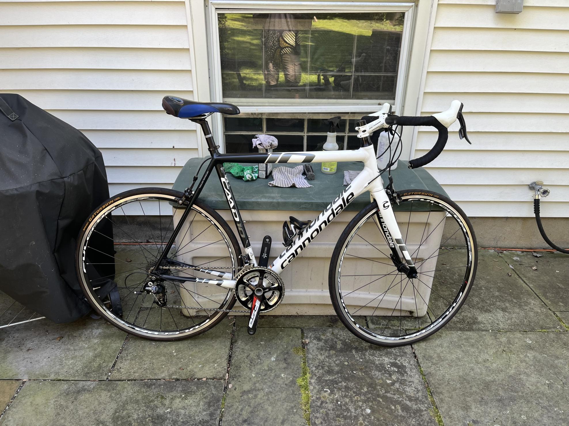 2013 Cannondale Caad10 4 Rival White and Black