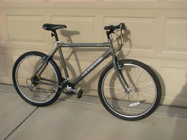 1996 Cannondale M300 Silver or Gray