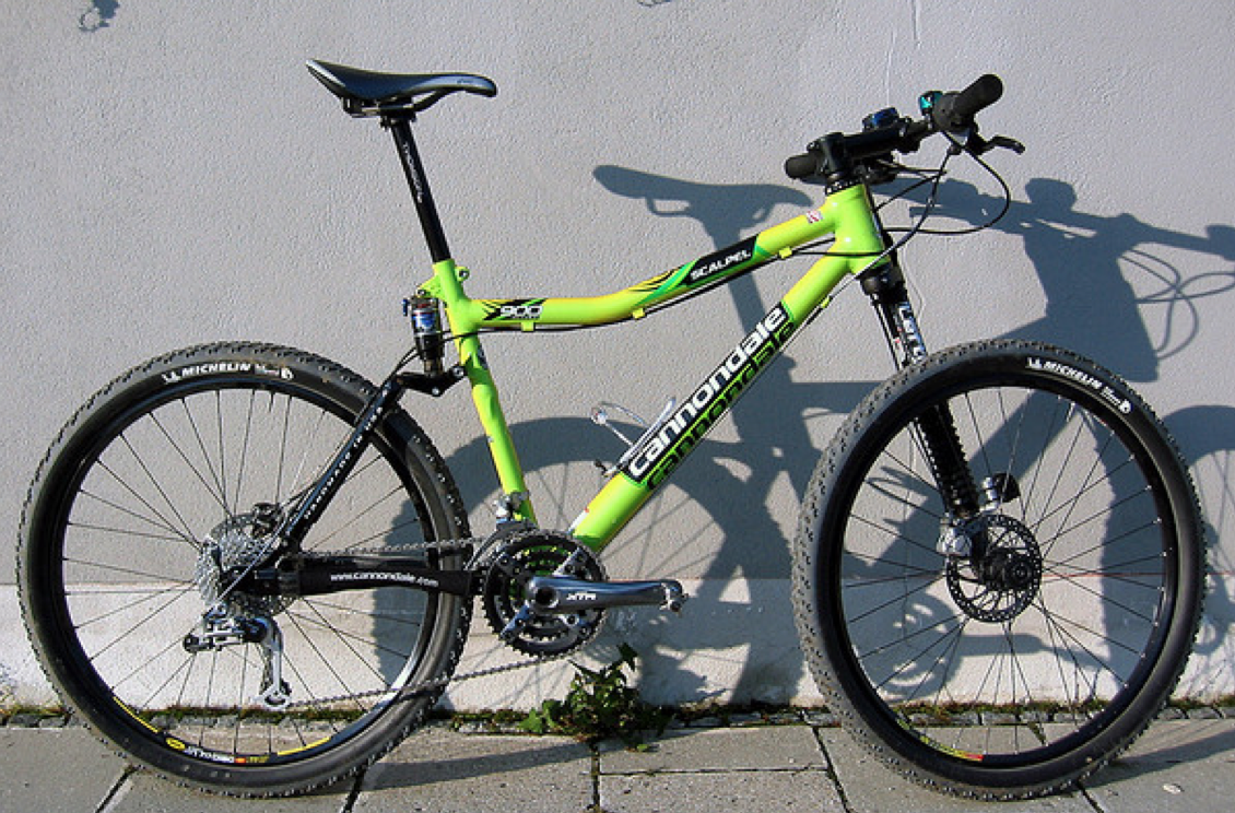 2005 Cannondale Scalpel Green